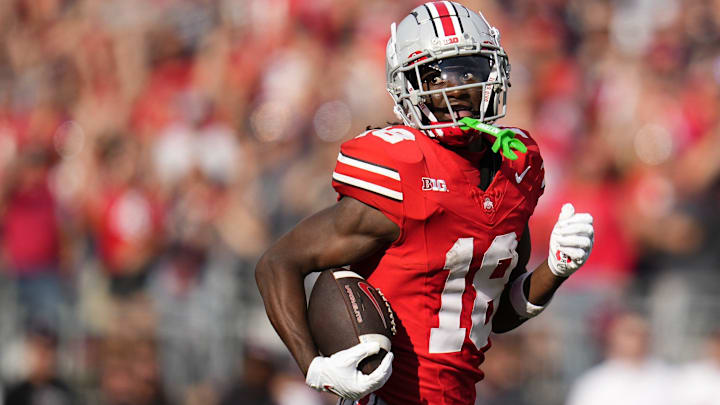 Ohio State wide receiver Marvin Harrison Jr. could be the first non-quarterback selected in the 2024 NFL draft.