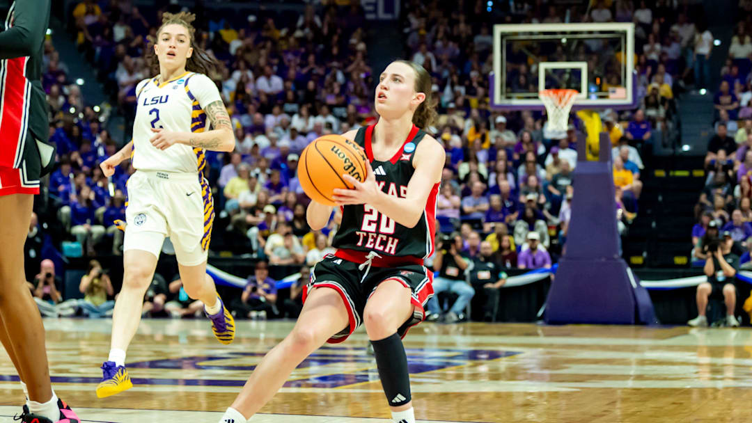 Bailey Maupin 20, LSU Tigers Women’s Basketball take on Texas Tech in the 2026 NCAA Div I Women’s Basketball Championship at the Pete Maravich Assembly Center in Baton Rouge, LA.
Sunday, March 22, 2026. Bailey Maupin 20, LSU Tigers Women’s Basketball take on Texas Tech in the 2026 NCAA Div I Women’s Basketball Championship at the Pete Maravich Assembly Center in Baton Rouge, LA.
Sunday, March 22, 2026.