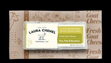 Laura Chenel releases tangy Pear, Wine & Rosemary Goat Cheese Log. Image courtesy of Laura Chenel 