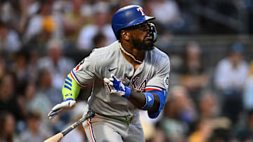 Rangers outfielder and 2023 World Series hero Adolis García is linked to the Phillies ahead of the 2025 trade deadline