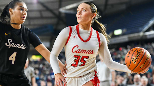 Keirra Thompson and defending Class 4A champion Camas play host to 4A GSHL rival Union on Friday night.