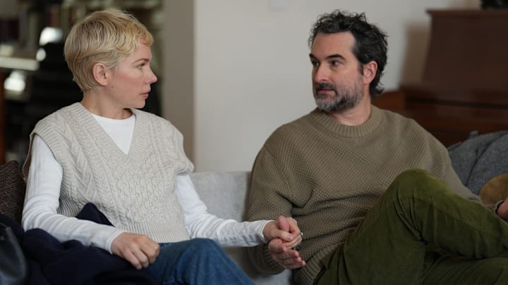 FX's Dying for Sex -- "Good Value Diet Soda" -- Episode 1 (Airs Friday, April 4 on Hulu ) -- Pictured: (l-r) Michelle Williams as Molly, Jay Duplass as Steve