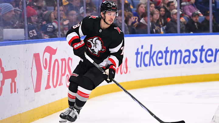 Buffalo Sabres defenseman Jacob Bryson