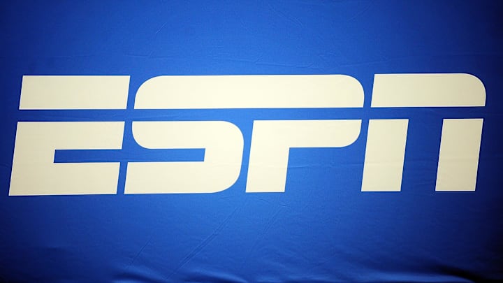 ESPN logo prior to the Sugar Bowl.