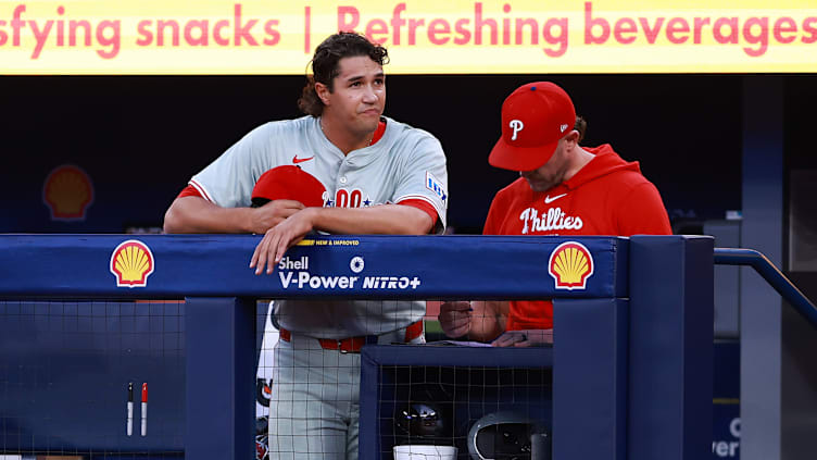 Philadelphia Phillies starting pitcher Tyler Phillips was optioned to Triple-A on Wednesday