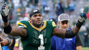 Green Bay Packers defensive end Micah Parsons (1) against the Detroit Lions on Sunday, September 7, 2025, at Lambeau Field in Green Bay, Wis. The Packers defeated the Lions 27-13.
Wm. Glasheen USA TODAY NETWORK-Wisconsin