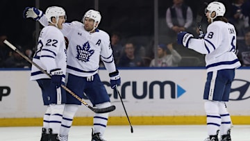 The Toronto Maple Leafs look to climb back into first place in the Atlantic Division with a win over the LA Kings on Saturday night. 