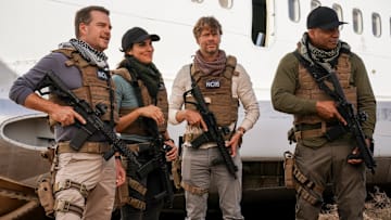 “A Long Time Coming” – Agents Rountree and Fatima are ambushed while searching for Kilbride, who has been MIA, and they learn that every member of the team has a hefty bounty on their head. The NCIS team must save Agent Rountree and find Kilbride while every cartel, hitman, gang and psychopath hunts them down, on the CBS Original series NCIS: LOS ANGELES, Monday, Jan. 9 (10:00-11:00 PM, ET/PT) on the CBS Television Network, and available to stream live and on demand on Paramount+. NCIS stars