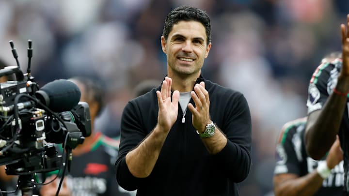 Mikel Arteta will have one eye on Manchester City as Arsenal face Atalanta on Thursday