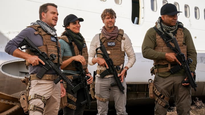 “A Long Time Coming” – Agents Rountree and Fatima are ambushed while searching for Kilbride, who has been MIA, and they learn that every member of the team has a hefty bounty on their head. The NCIS team must save Agent Rountree and find Kilbride while every cartel, hitman, gang and psychopath hunts them down, on the CBS Original series NCIS: LOS ANGELES, Monday, Jan. 9 (10:00-11:00 PM, ET/PT) on the CBS Television Network, and available to stream live and on demand on Paramount+. NCIS stars