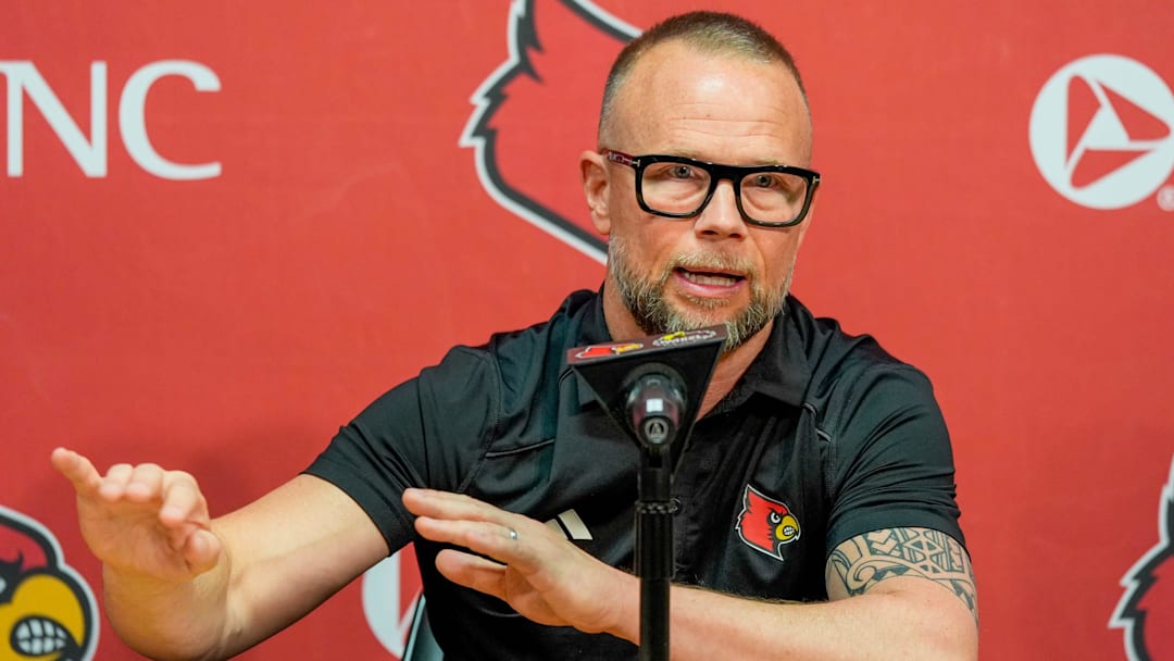 Pat Kelsey spoke with the media during a press conference on Wednesday, July 16, 2025
