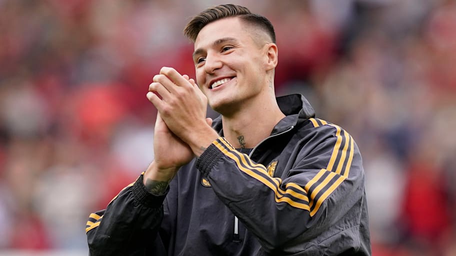 Benjamin Šeško was unveiled as a new Man Utd player on Saturday. | IMAGO/Sportimage