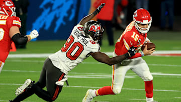 Patrick Mahomes compared losing Super Bowl LIX to getting blown out by the Tampa Bay Buccaneers in Super Bowl 55.