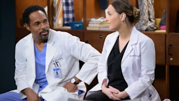 GREYS ANATOMY - JASON GEORGE, CAMILLA LUDDINGTON