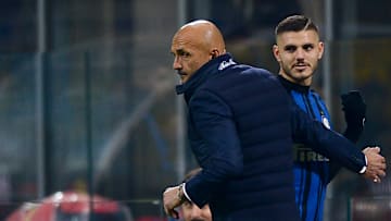Spalletti e Icardi Spalletti e Icardi