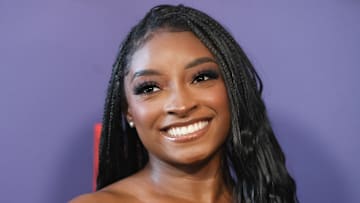 Simone Biles attends Netflix's "Simone Biles Rising" FYC event at Hollywood Athletic Club on June 02, 2025 in Hollywood, California.