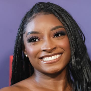 Simone Biles attends Netflix's "Simone Biles Rising" FYC event at Hollywood Athletic Club on June 02, 2025 in Hollywood, California.