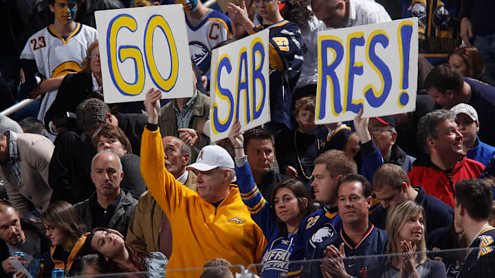 Fans of the NHL's Buffalo Sabres