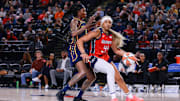 Washington Mystics forward Kiki Iriafen is a solid prop target on Tuesday night.