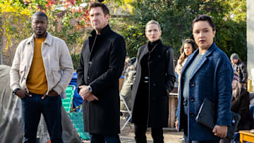 “Moving On” – The Fugitive Task Force investigates a series of deadly fires involving the descendants of those who caused the infamous 1985 MOVE bombing in Philadelphia. Meanwhile, Nina’s sister turns to her in a time of need, on FBI: MOST WANTED, Tuesday, Jan. 28 (10:00-11:00 PM, ET/PT) on the CBS Television Network, and streaming on Paramount+ (live and on demand for Paramount+ with SHOWTIME subscribers, or on demand for Paramount+ Essential subscribers the day after the episode airs)*.