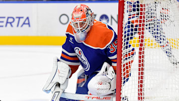 Edmonton Oilers prospect Olivier Rodrigue could be the solution the club is looking for between the pipes.