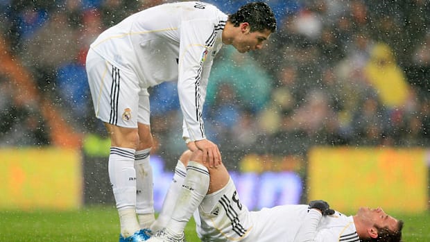 Cristiano Ronaldo and Rafael van der Vaart