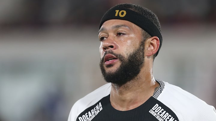 Memphis Depay terá somente competições nacionais até o fim da temporada pelo Corinthians Memphis Depay terá somente competições nacionais até o fim da temporada pelo Corinthians
