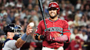 The Diamondbacks are home favorites against the Braves on Saturday night.