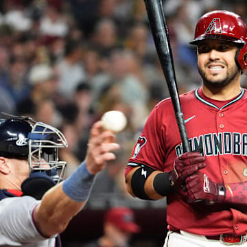 The Diamondbacks are home favorites against the Braves on Saturday night.