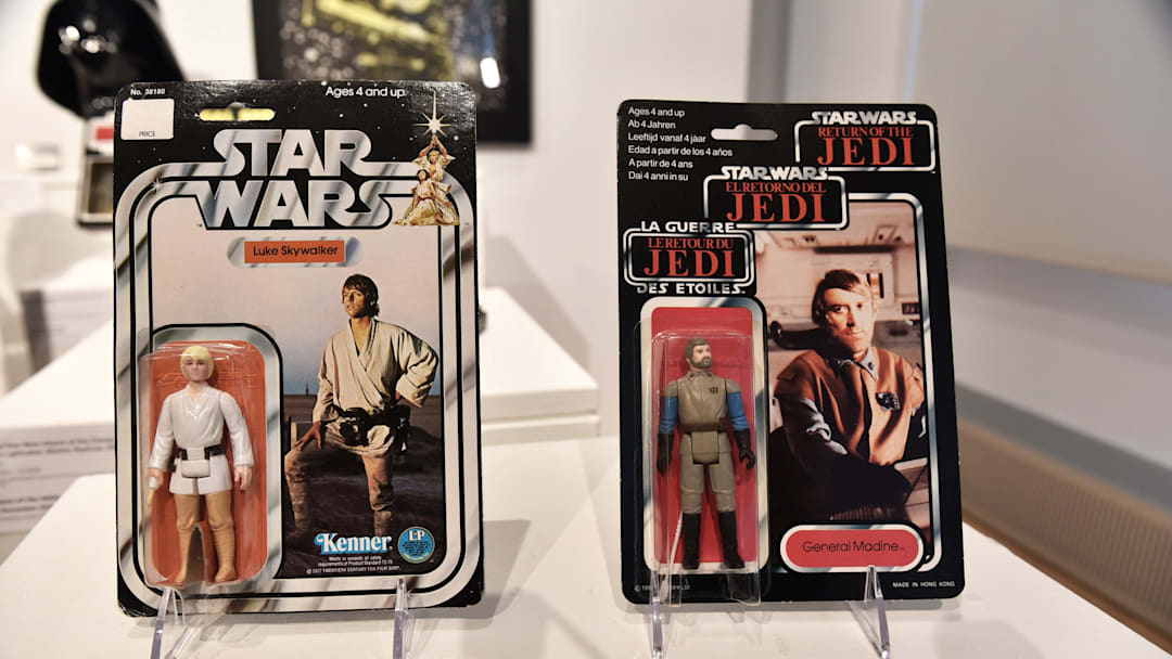 Star Wars figures can force high prices on the collector's market.