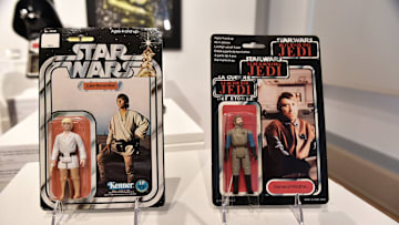 Star Wars figures can force high prices on the collector's market.
