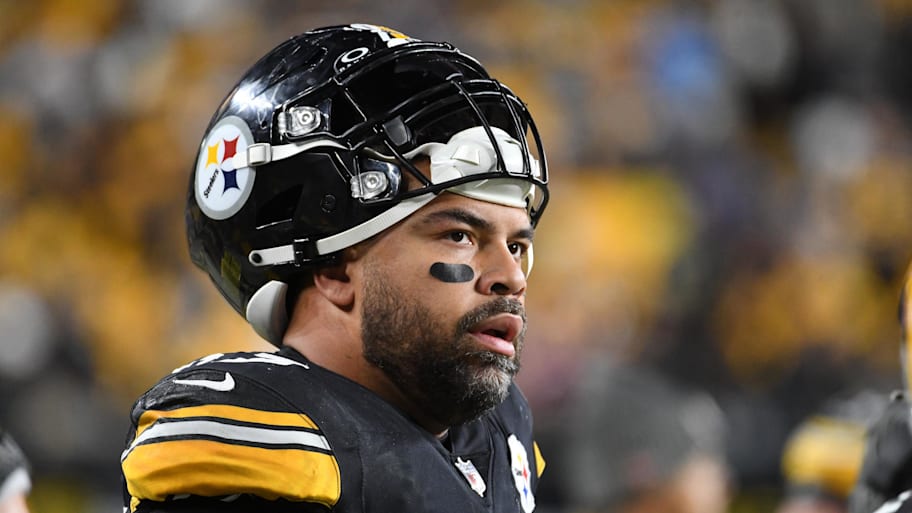 Pittsburgh Steelers defensive tackle Cam Heyward continues to be a hold in at camp. | Philip G. Pavely-Imagn Images