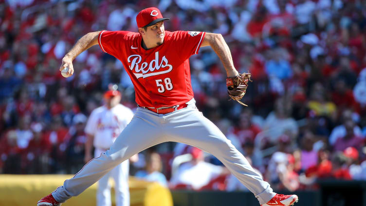 Cincinnati Reds pitcher Derek Law.