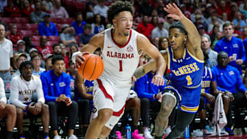 Alabama started the week off with a win over McNeese. 