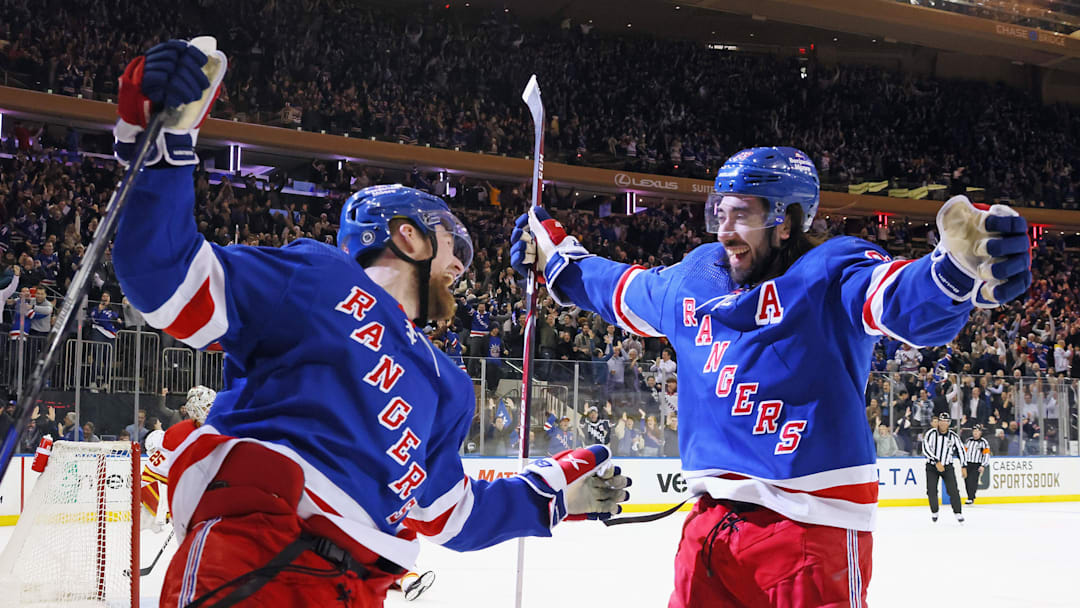 Calgary Flames v New York Rangers