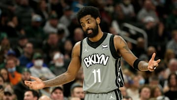 Irving regresó al TD Garden con el uniforme de los Nets