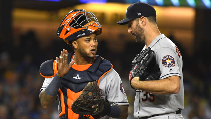 Houston podría ver partir a Martín Maldonado y Justin Verlander