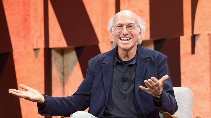 Larry David was unemployed before making it in television.