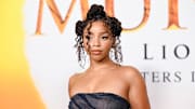Chloe Bailey at the "Mufasa: The Lion King" premiere in Los Angeles, California in December 2024.