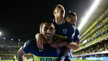 La cara de Ramón Ábila es igual a la del Mundo Boca cuando vio salir a Cristian Pavón sin costo.