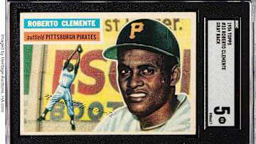 1956 Topps - Roberto Clemente SGC 5