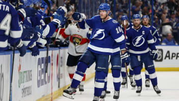 The Lightning can complete the series sweep against the Panthers on Monday night.