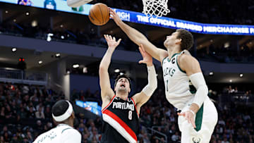 Portland Trail Blazers v Milwaukee Bucks