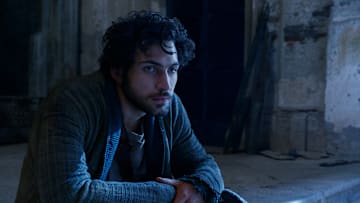 Barney Harris as Mat Cauthon in The Wheel of Time season 1