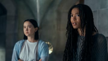 Marie Moreau (Jaz Sinclair) and Jordan Lie (London Thor) in Gen V season 2