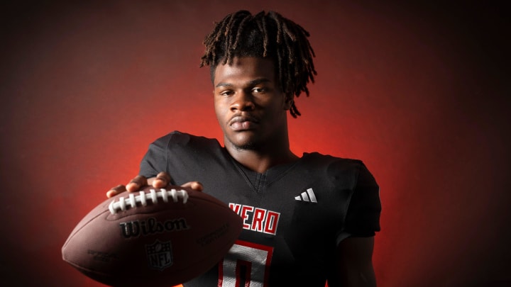 Vero Beach linebacker T.J. Alford is an Ohio State commit who racked 114 tackles in 2023. He will lead the Indians' defense once again this season.