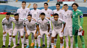 Jugadores de México previo al partido ante Honduras.