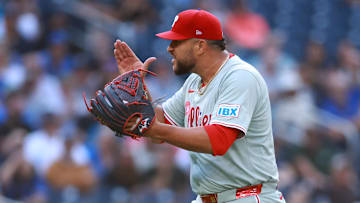 Philadelphia Phillies pitcher Carlos Estevez