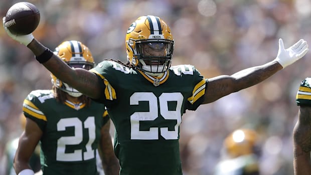 Green Bay Packers safety Xavier McKinne