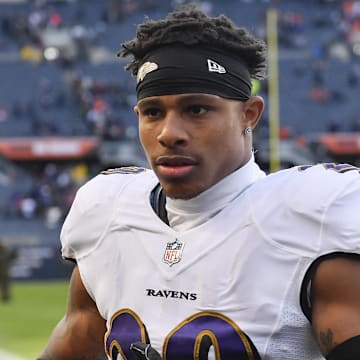Baltimore Ravens safety Ar'Darius Washington